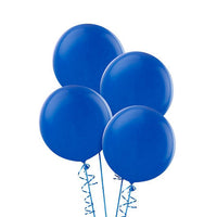 Large Round Royal Blue Balloons