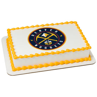 Denver Nuggets Edible Image Cake Topper