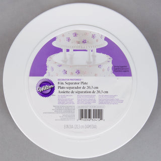 Separator Plate - Smooth Edge - 8" Wilton