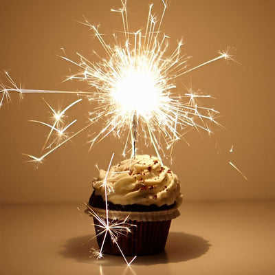 Mini Cake Sparkler
