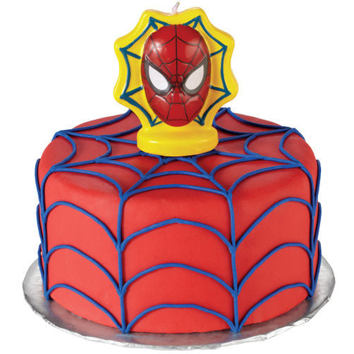 Spiderman Birthday Candle