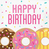 Fun Donut Party Birthday Luncheon Napkins