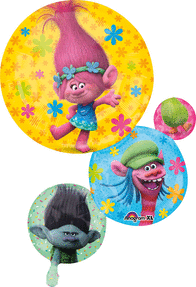 Trolls Jumbo Shape Mylar Balloon