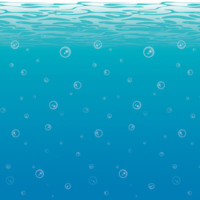 Under The Sea Deluxe Backdrop - 30' Long