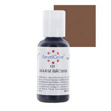 Americolor - Warm Brown Soft Gel Paste 0.75 oz.