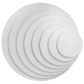 White Cake Drum 10 inch Round