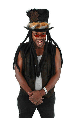 Witch Voodoo Doctor Deluxe Hat