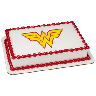 Wonder Woman Edible Image