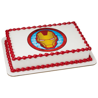 Iron Man Edible Image